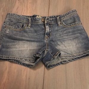 Jean shorts from Maurices